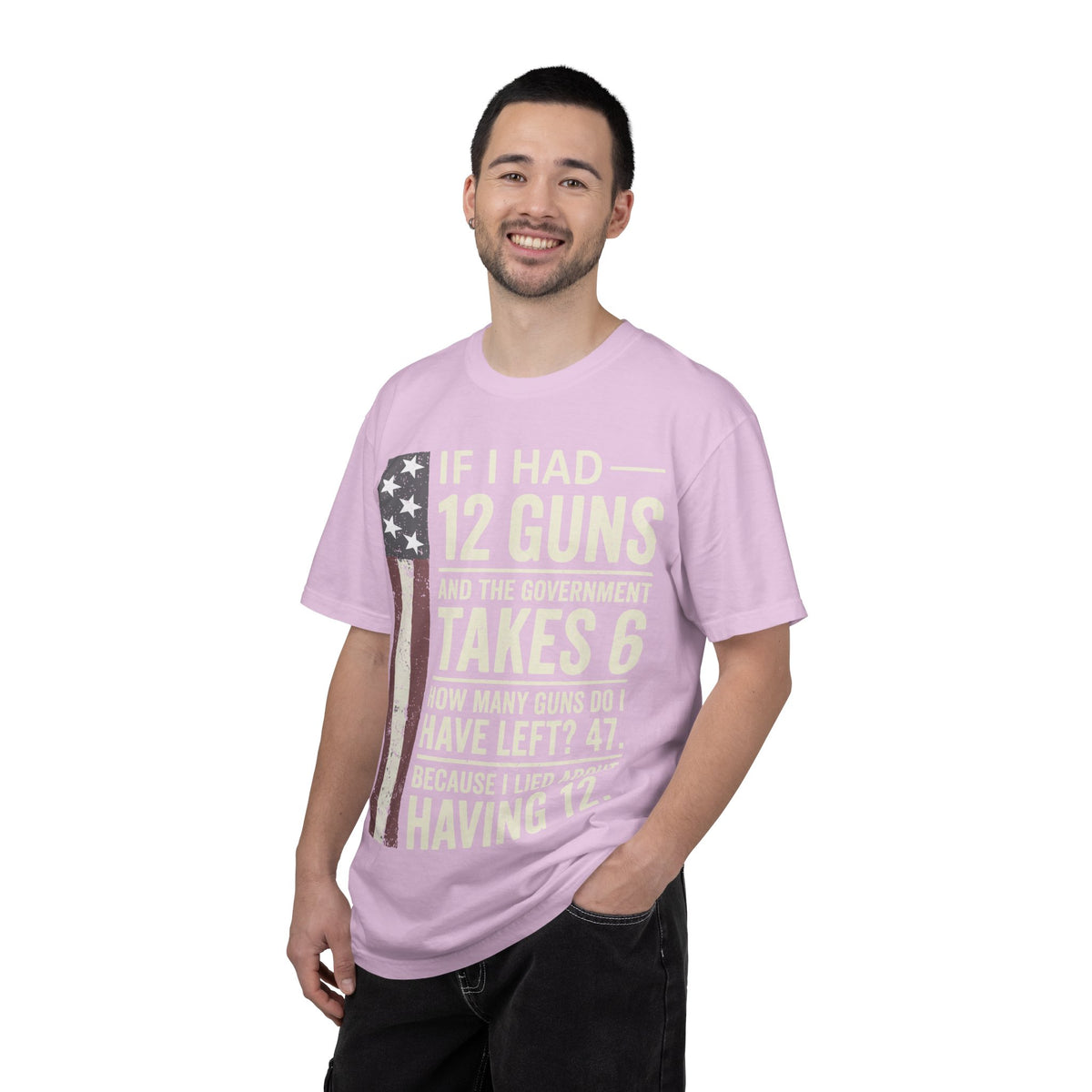 If I Had 12 Guns Funny Gun Math Comfort Colors T-Shirt
