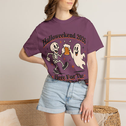 Halloweekend 2026 Boos & Booze Comfort Colors Tee