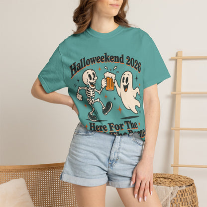 Halloweekend 2026 Boos & Booze Comfort Colors Tee