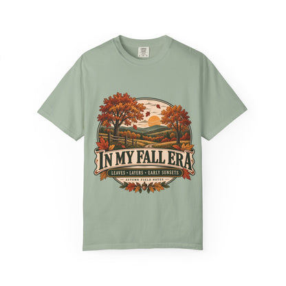 In My Fall Era Autumn Comfort Colors Graphic T-Shirt
