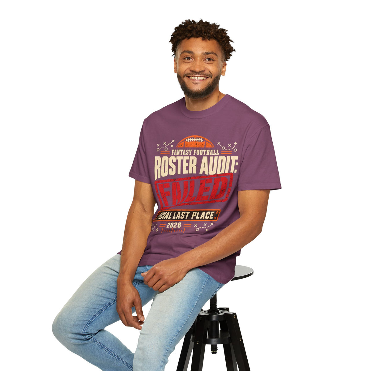 Fantasy Football Roster Audit Failed 2026 Comfort Colors Tee