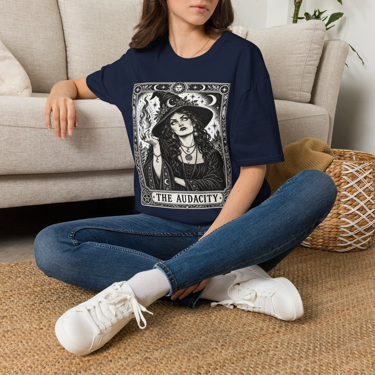 The Audacity Tarot Card T-Shirt