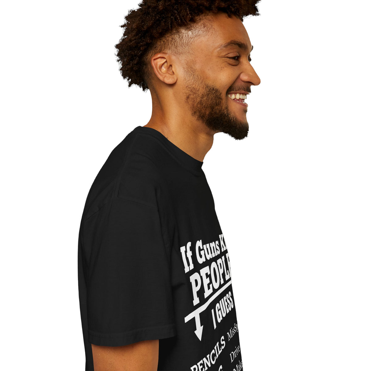 If Guns Kill People Funny Firearm Statement Comfort Colors Tee