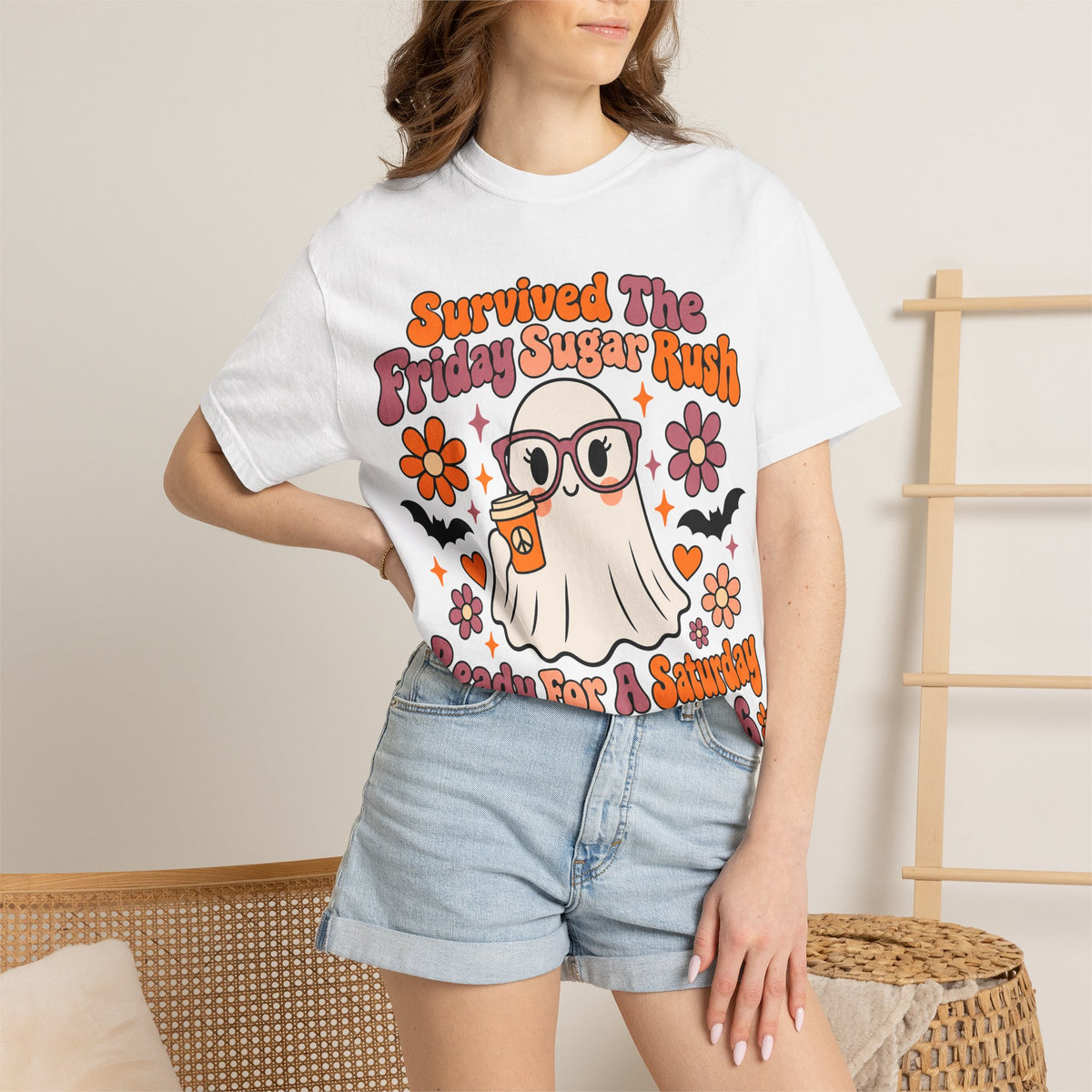 Friday Sugar Rush Halloween 2026 Comfort Colors Tee