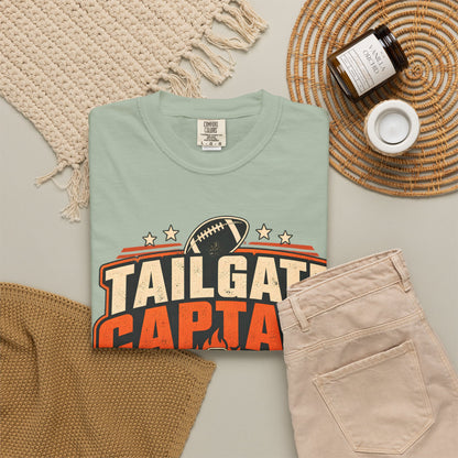 Tailgate Captain Football Game Day Comfort Colors T-Shirt