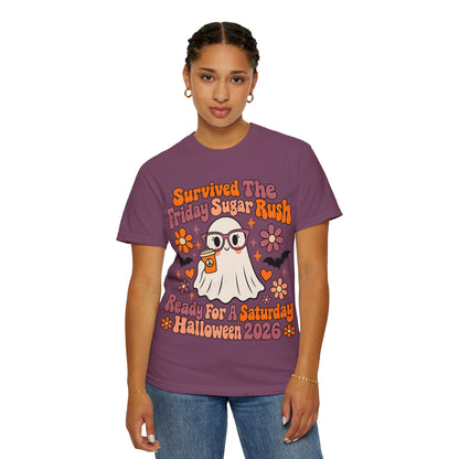 Friday Sugar Rush Halloween 2026 Comfort Colors Tee