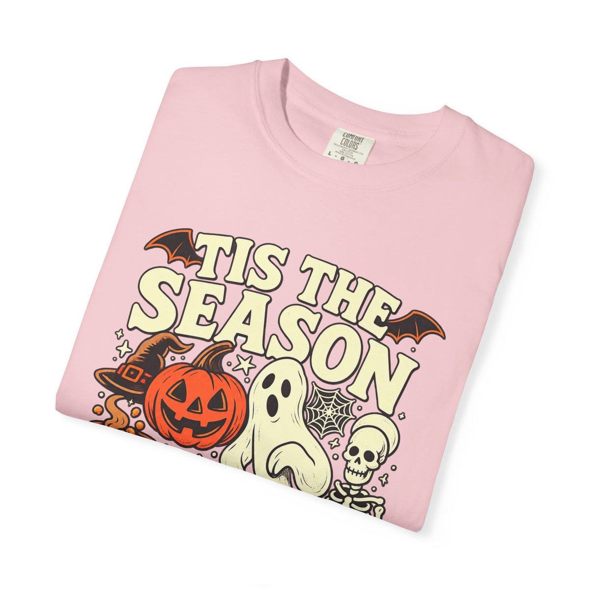 Tis the Season Spooky Halloween Comfort Colors Graphic Tee