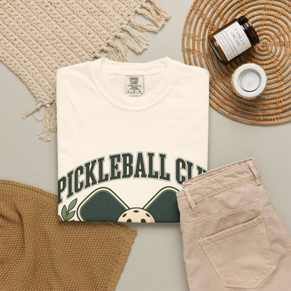 Pickleball Club Court Time Over Screen Time Comfort Colors Tee