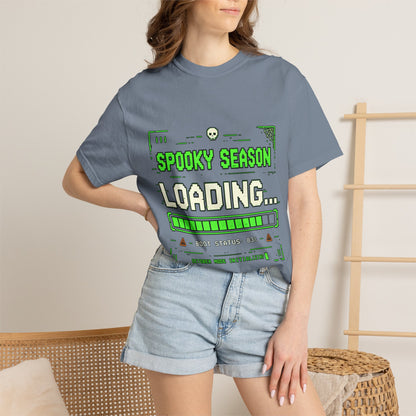 Spooky Season Loading Gamer Halloween Comfort Colors Tee