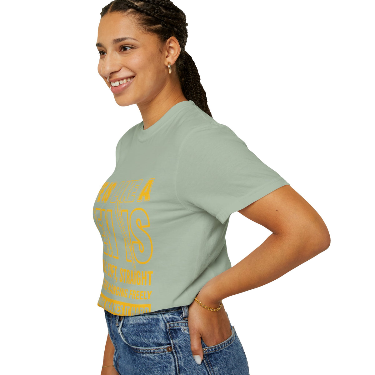 Life Is Like a Penis Adult Humor Comfort Colors T-Shirt