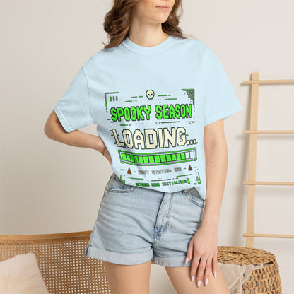 Spooky Season Loading Gamer Halloween Comfort Colors Tee