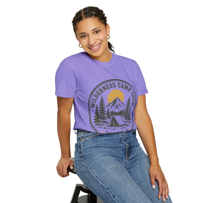 Wilderness Camp Crew Savannah GA Comfort Colors Tee