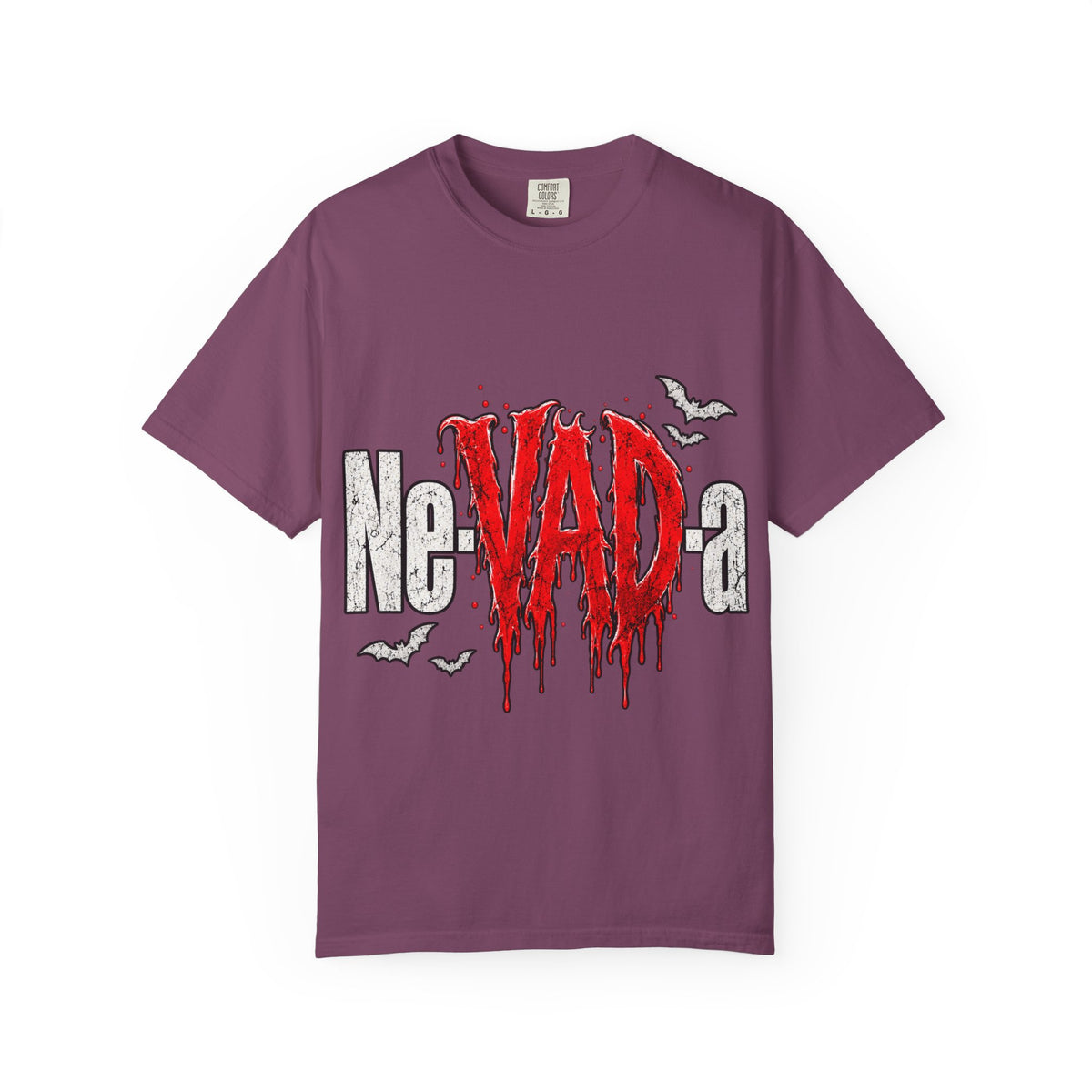 Nevada Horror Drip Halloween Comfort Colors T-Shirt