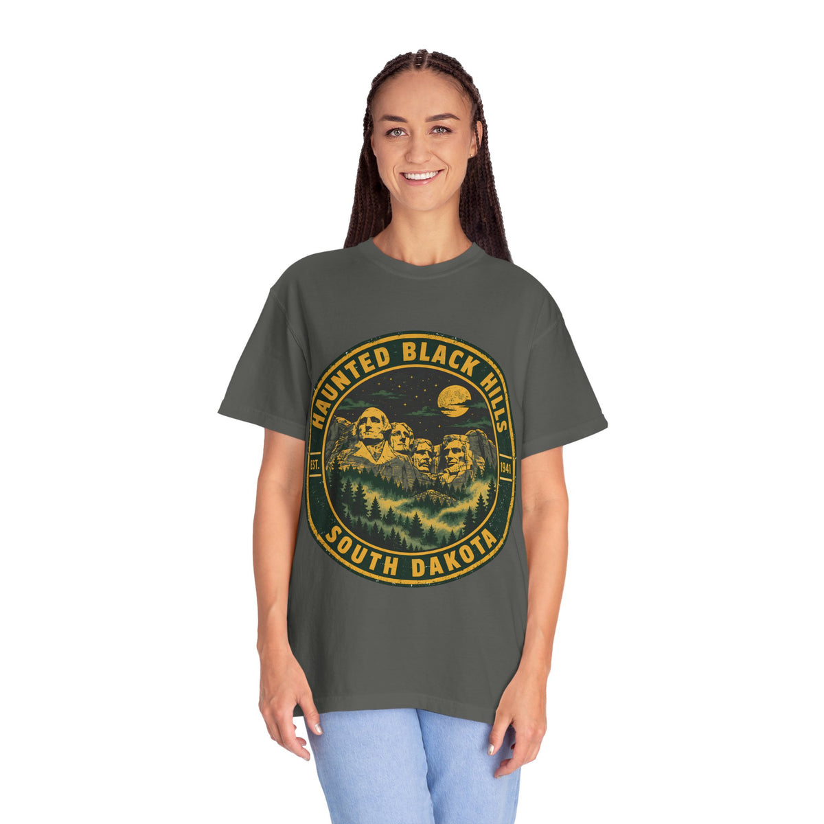 Haunted Black Hills South Dakota Comfort Colors T-Shirt