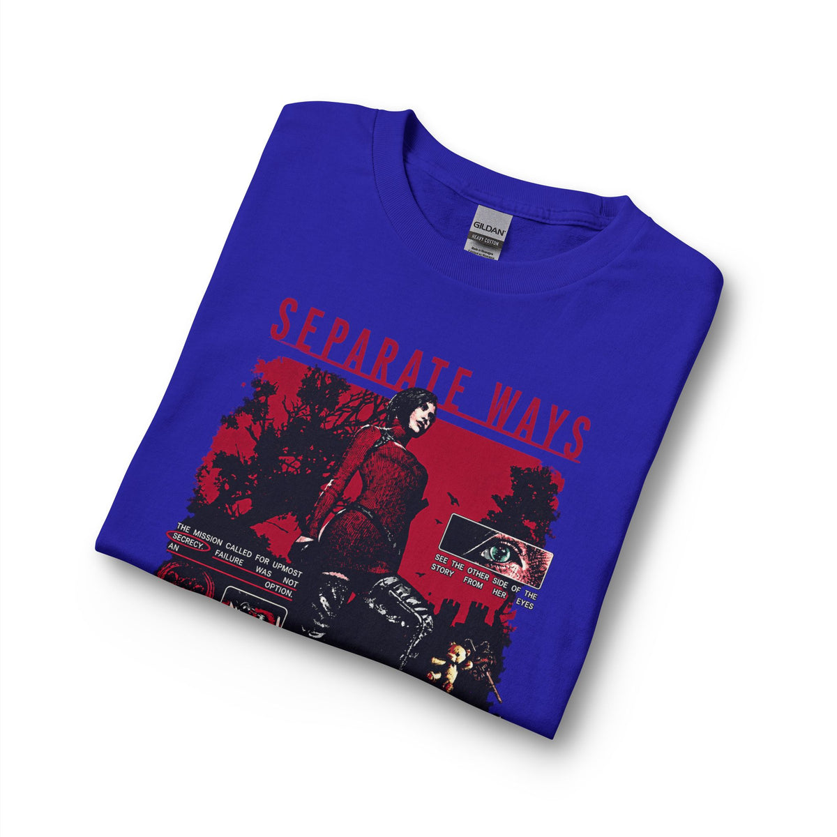 Separate Ways Survival Horror Gildan Heavy Cotton Long Sleeve Tee
