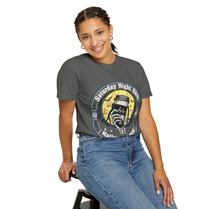 Saturday Night Shift Halloween 2026 Comfort Colors Tee