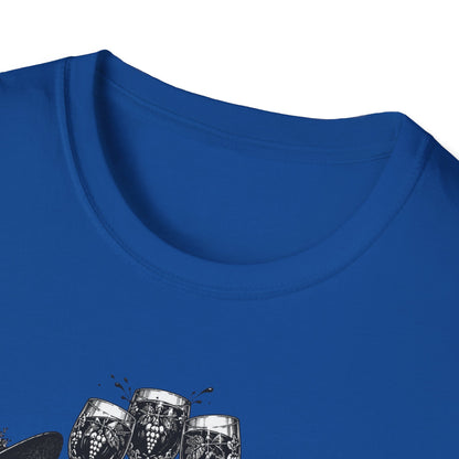 Coven Meeting Witch Wine T-Shirt