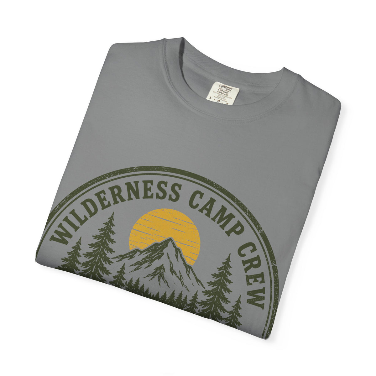 Wilderness Camp Crew Savannah GA Comfort Colors Tee