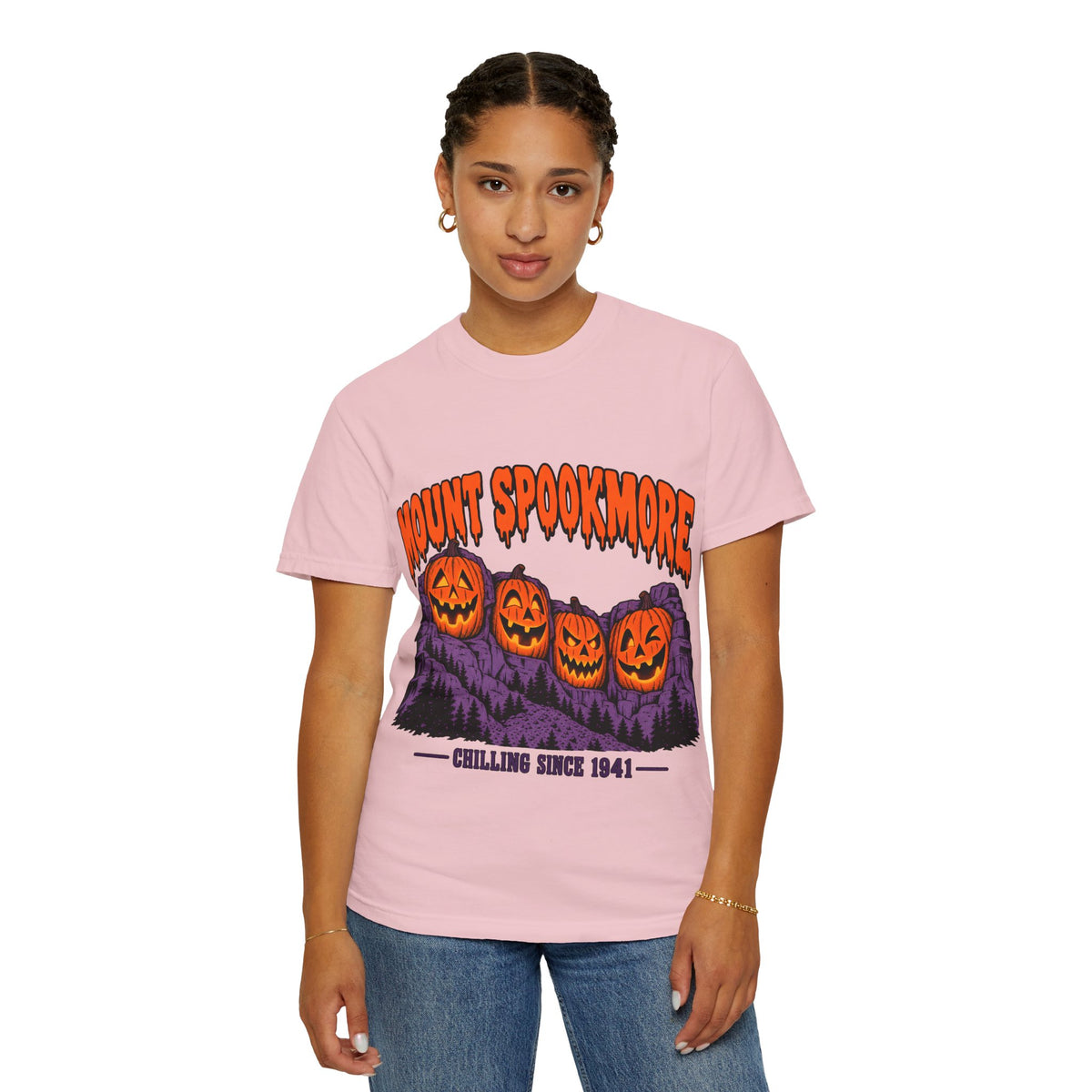 Mount Spookmore Halloween Comfort Colors T-Shirt