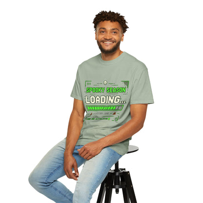 Spooky Season Loading Gamer Halloween Comfort Colors Tee