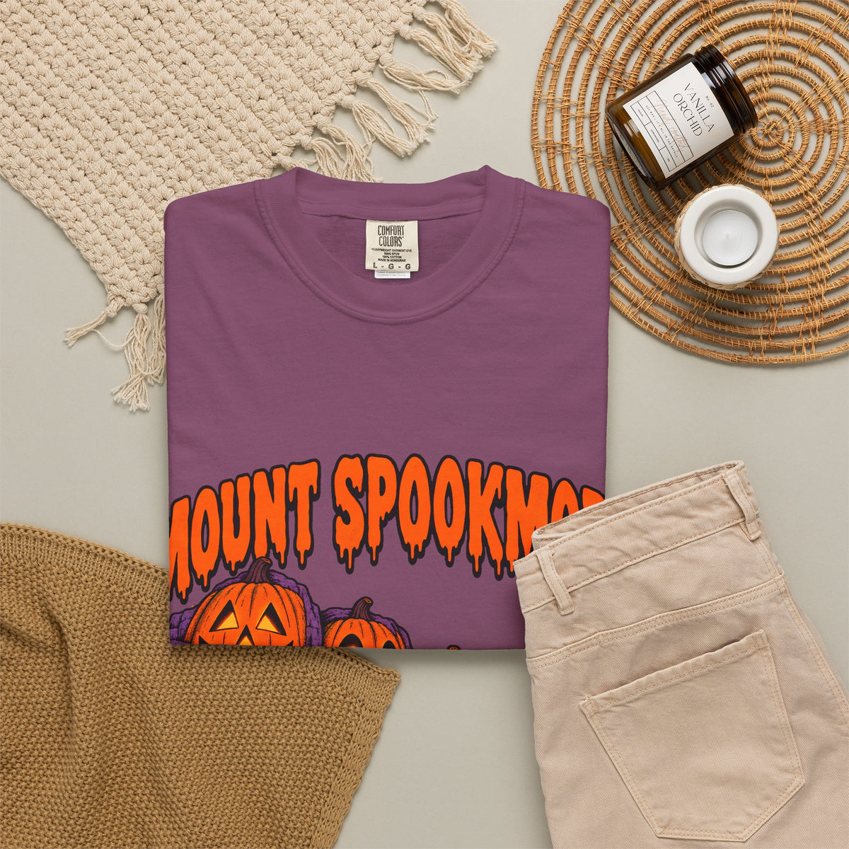 Mount Spookmore Halloween Comfort Colors T-Shirt