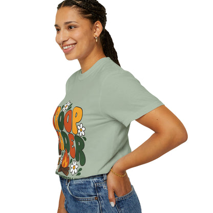 Troop Leader Coffee Campfires Chaos Comfort Colors Tee