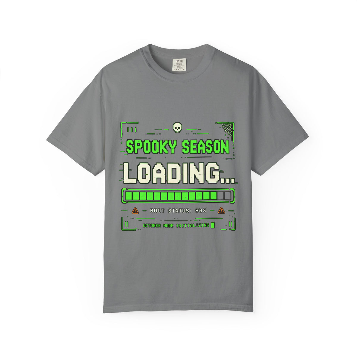 Spooky Season Loading Gamer Halloween Comfort Colors Tee
