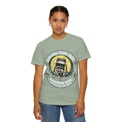 Saturday Night Shift Halloween 2026 Comfort Colors Tee