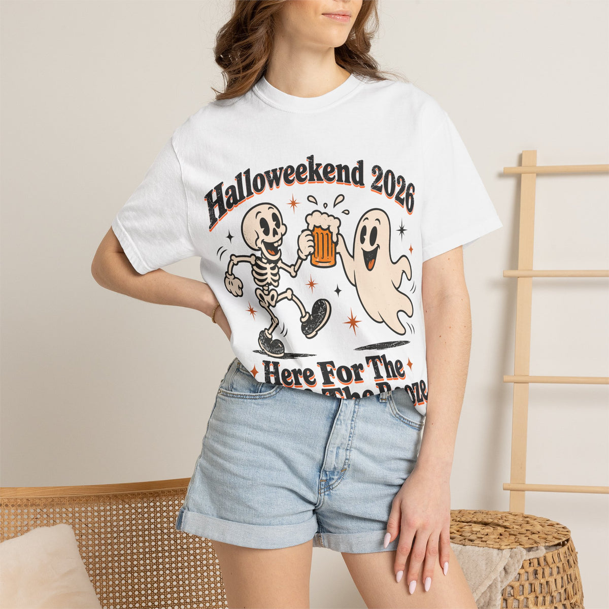 Halloweekend 2026 Boos & Booze Comfort Colors Tee