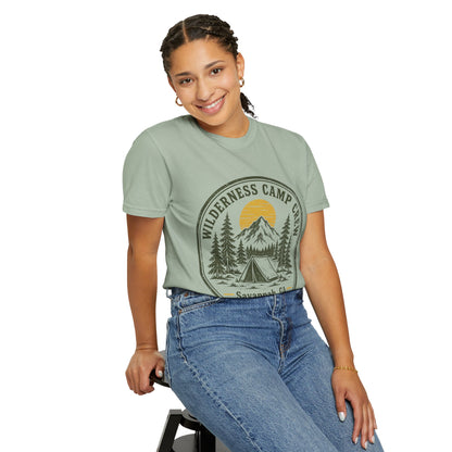 Wilderness Camp Crew Savannah GA Comfort Colors Tee