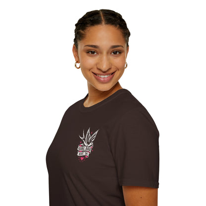 Raising Rebels Girl Dad Biker Graphic Tee