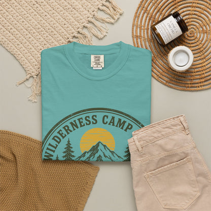 Wilderness Camp Crew Savannah GA Comfort Colors Tee