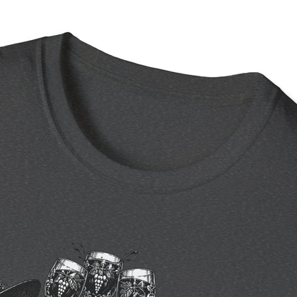 Coven Meeting Witch Wine T-Shirt