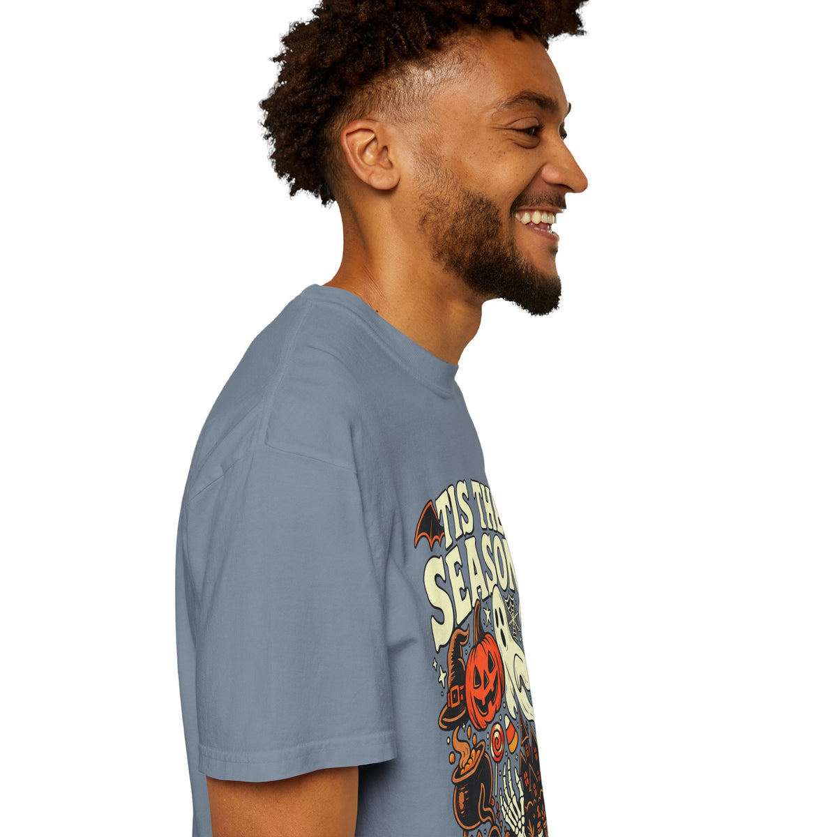 Tis the Season Spooky Halloween Comfort Colors Graphic Tee
