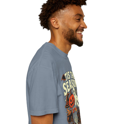 Tis the Season Spooky Halloween Comfort Colors Graphic Tee