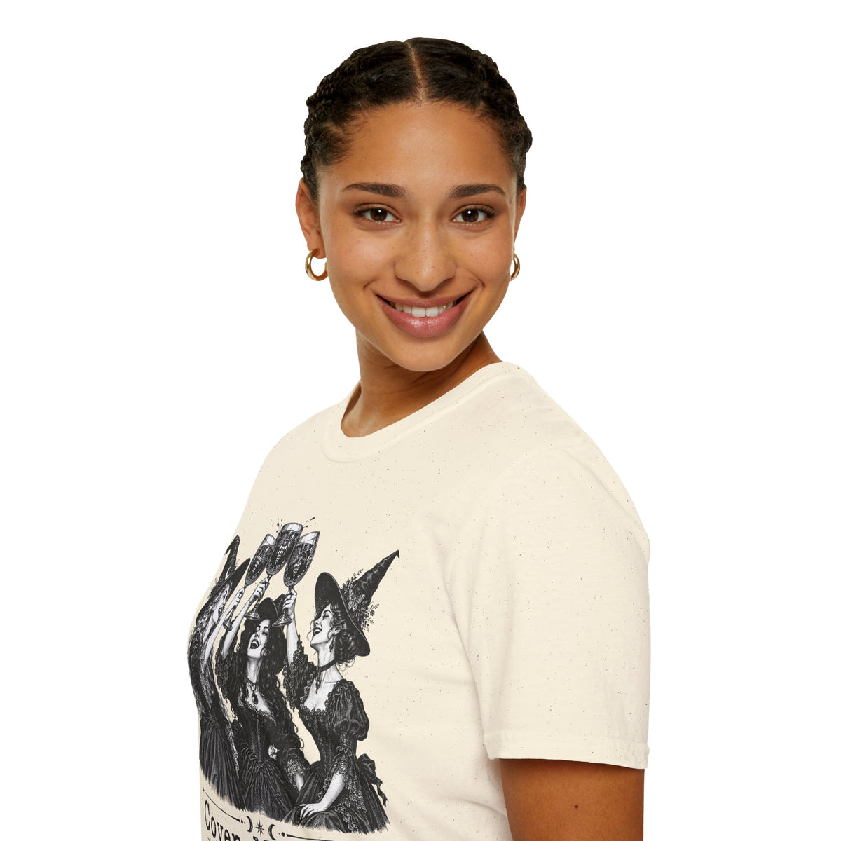 Coven Meeting Witch Wine T-Shirt