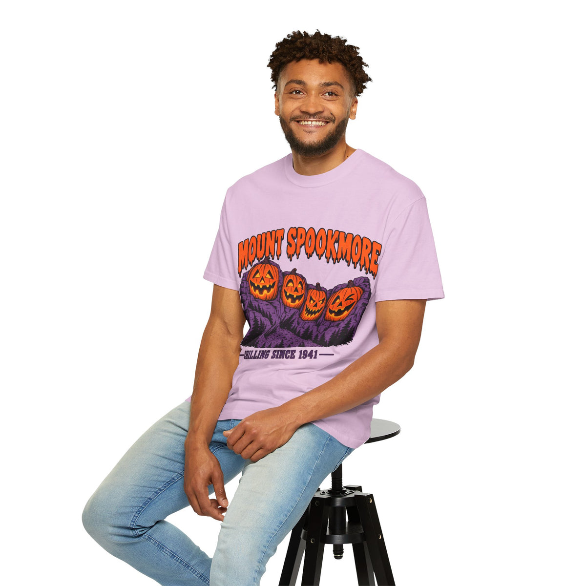 Mount Spookmore Halloween Comfort Colors T-Shirt