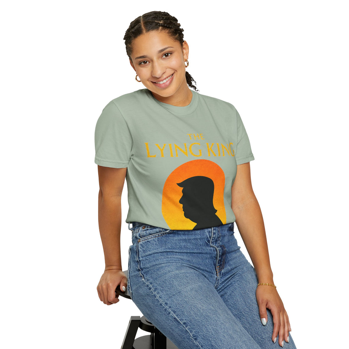The Lying King Political Satire Comfort Colors T-Shirt