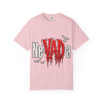 Nevada Horror Drip Halloween Comfort Colors T-Shirt