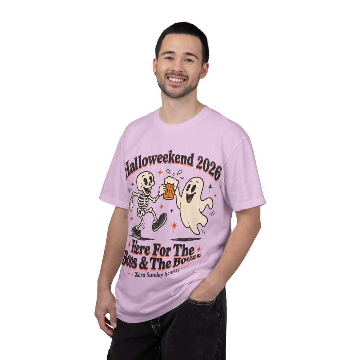 Halloweekend 2026 Boos & Booze Comfort Colors Tee