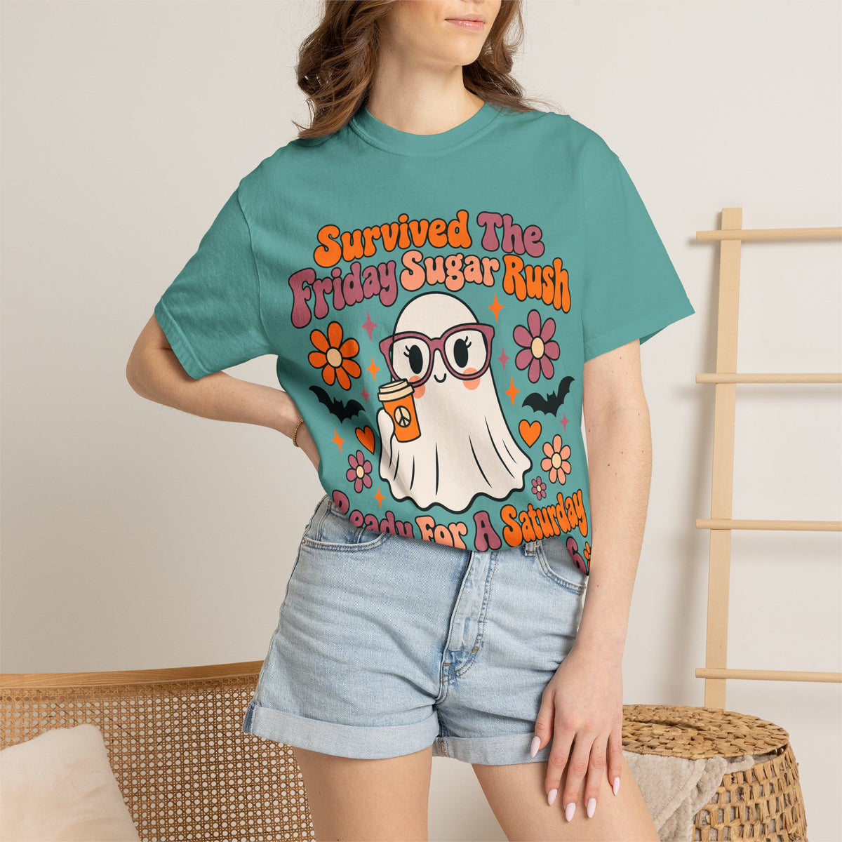Friday Sugar Rush Halloween 2026 Comfort Colors Tee