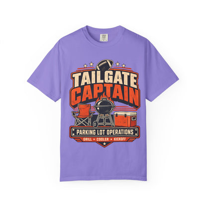 Tailgate Captain Football Game Day Comfort Colors T-Shirt