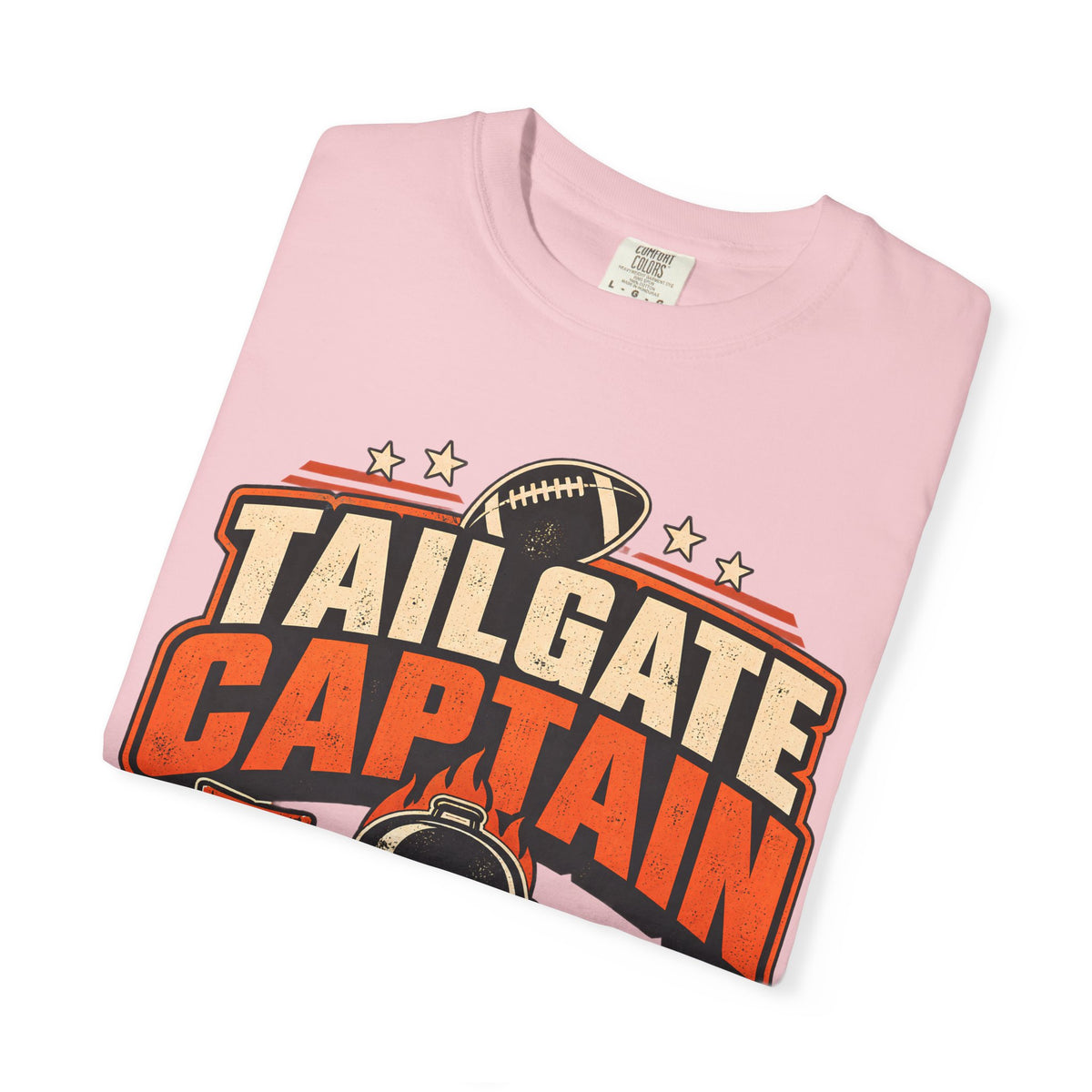 Tailgate Captain Football Game Day Comfort Colors T-Shirt
