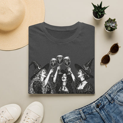 Coven Meeting Witch Wine T-Shirt