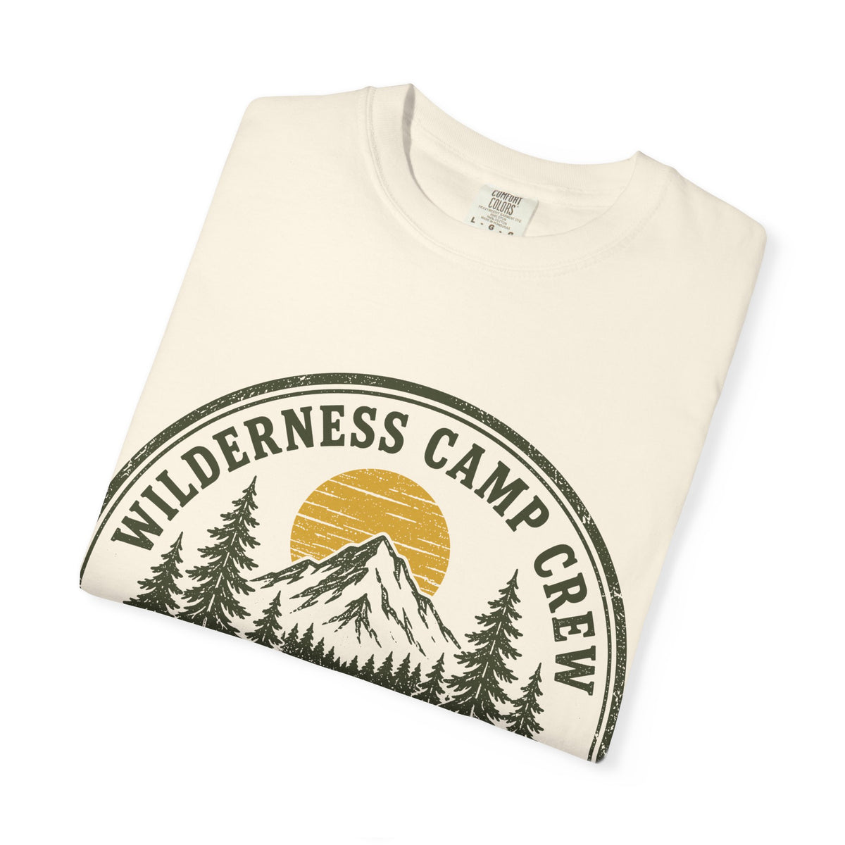 Wilderness Camp Crew Savannah GA Comfort Colors Tee