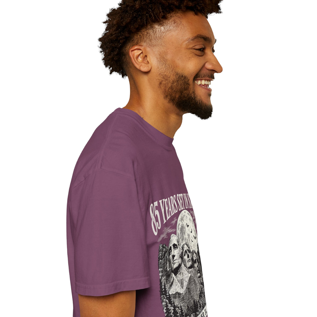 85 Years Set in Stone Mount Rushmore Comfort Colors Tee