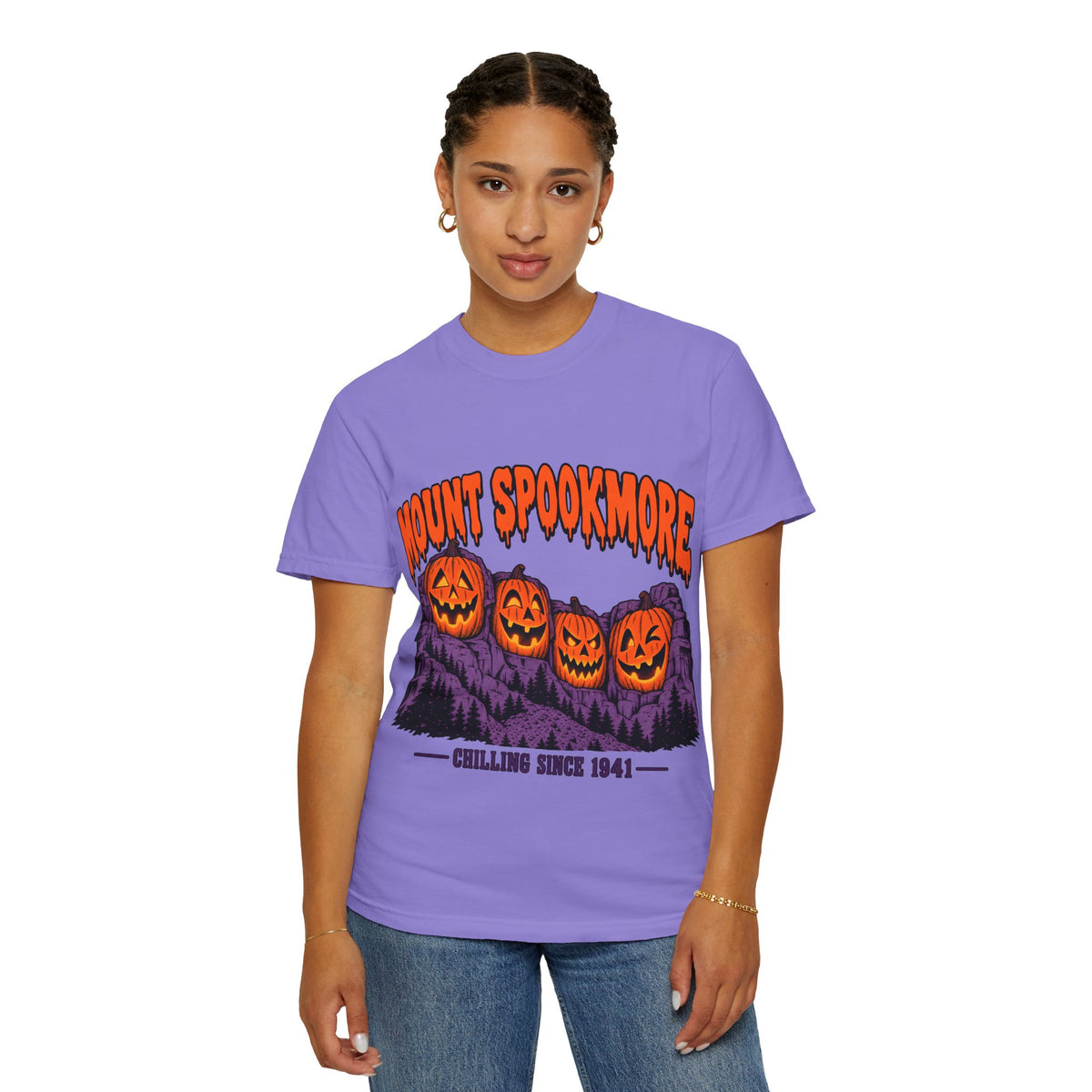 Mount Spookmore Halloween Comfort Colors T-Shirt