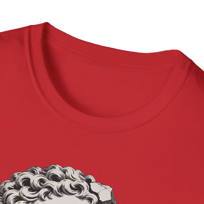 Memento Mori Embrace The Fall Shirt – Stoic Skull Statue Autumn Tee