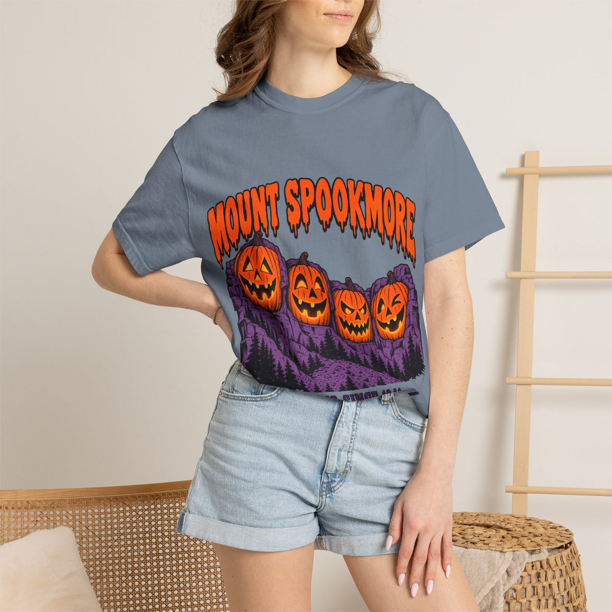 Mount Spookmore Halloween Comfort Colors T-Shirt