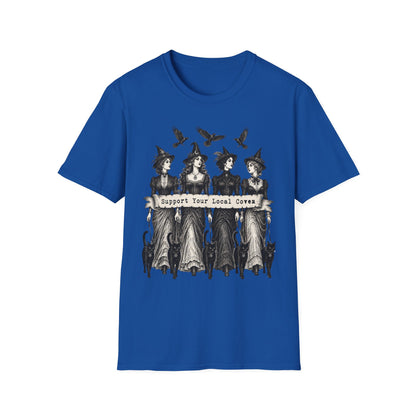 Support Your Local Coven Feminist Witch T-Shirt